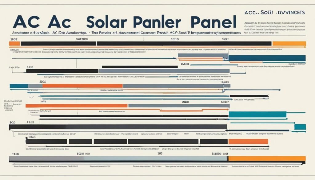 AC Solar Panel Evolution