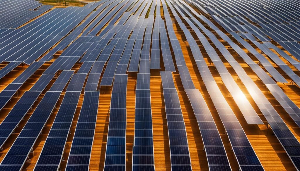 Solar panel electricity generation