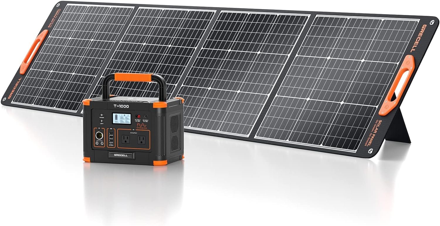 GRECELL 1000W Solar Generator Review