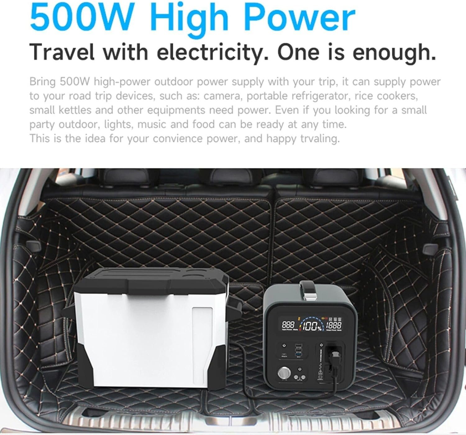 Review of 500W Portable Solar Generator