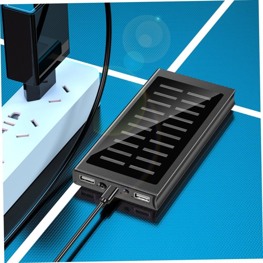 Solar Power Charger Tool Outdoor Charging Equipment Portable Solar Panel Charger Outdoor Solar Panel Charger Camping Supply Professional Solar Panel Charger Power Bank Abs Business