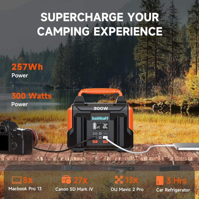 BailiBatt Portable Power Station 300W (Peak 600W) Review