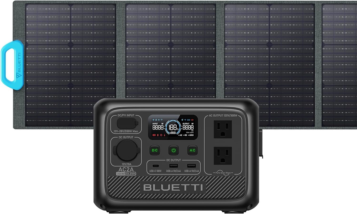 BLUETTI Portable Power Station AC2A Review