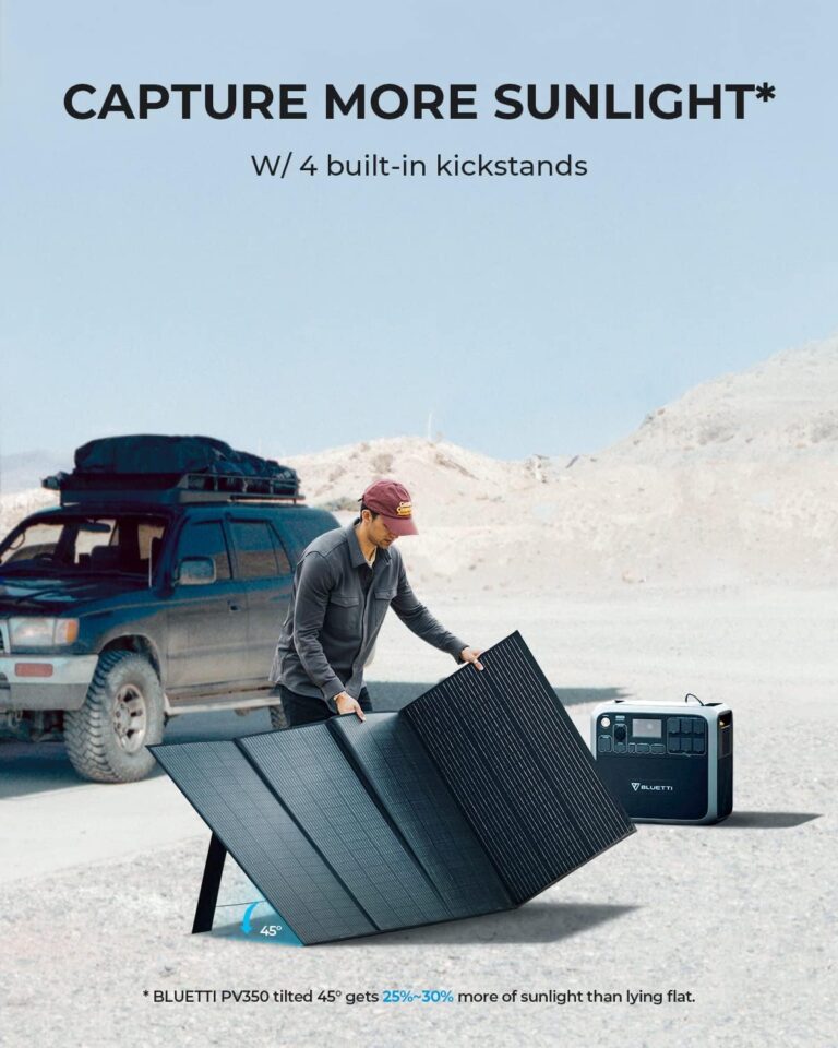BLUETTI Solar Panel PV350 Review