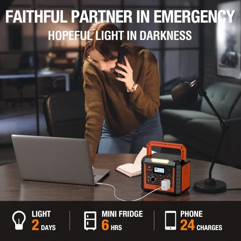 EBL Portable Power Station Voyager 300Wh Backup Lithium Battery Review