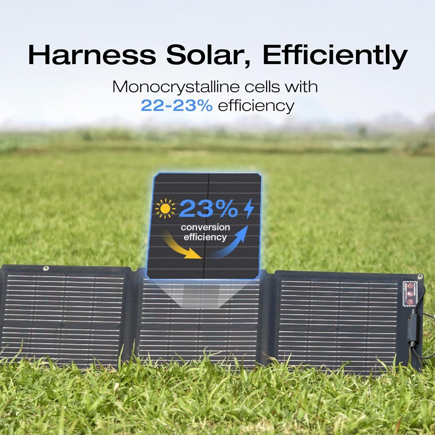 EF ECOFLOW 110W Portable Solar Panel Review