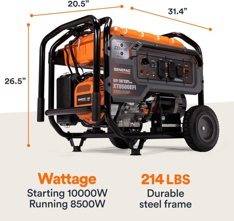 Generac 7686 GP8000E Review