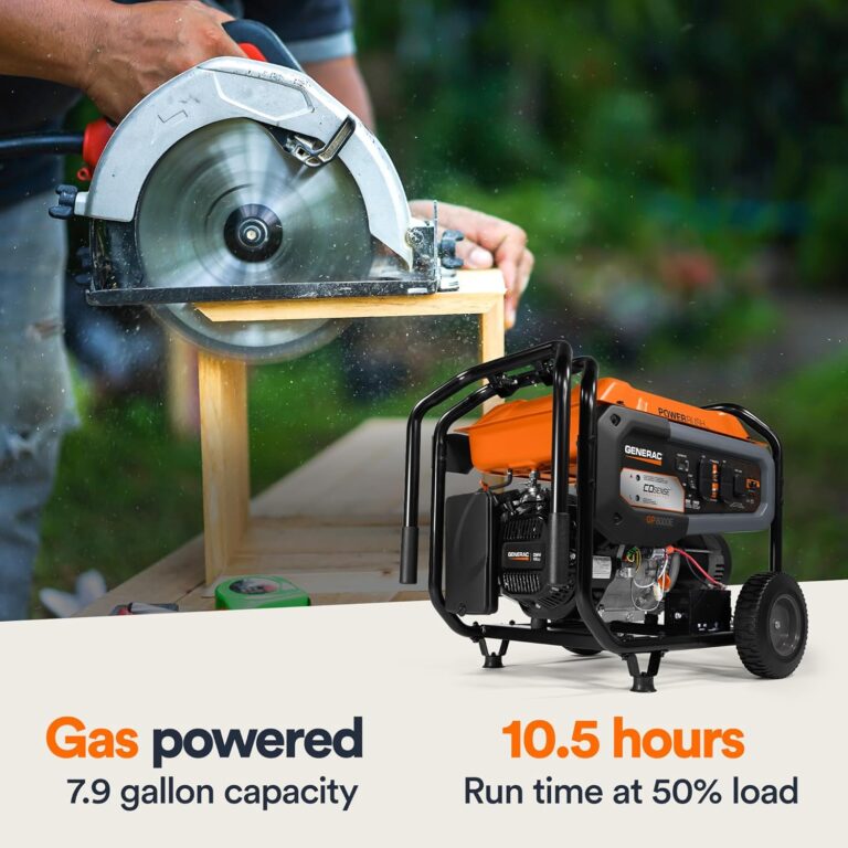 Generac 8011 GP7500E Portable Generator Review