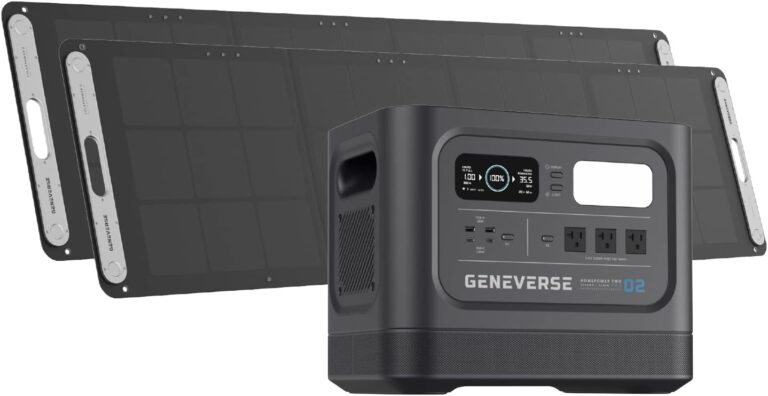 Geneverse 2419Wh LiFePO4 Solar Generator Review