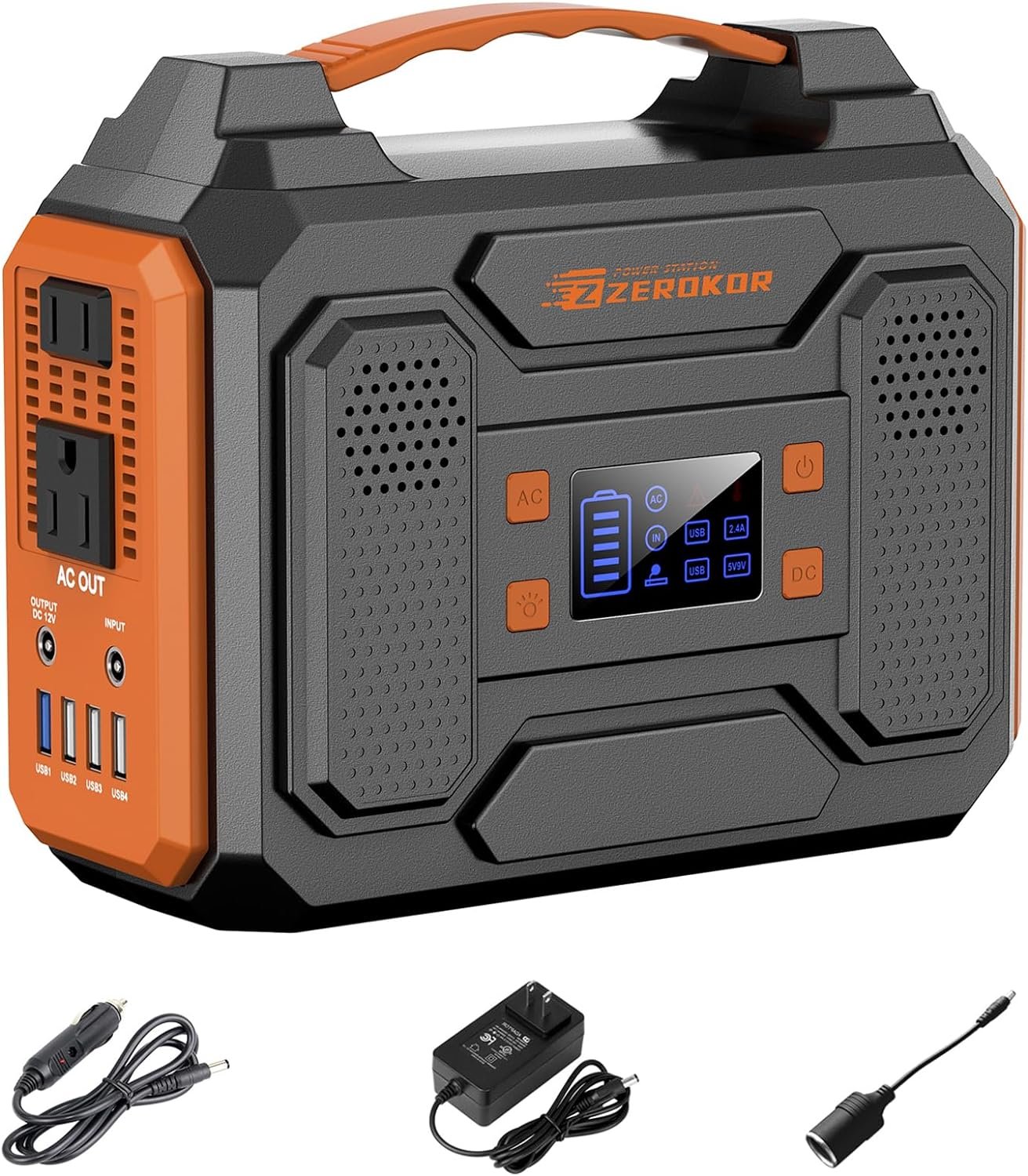 Portable Power Station 300W Solar Generator 280Wh Review