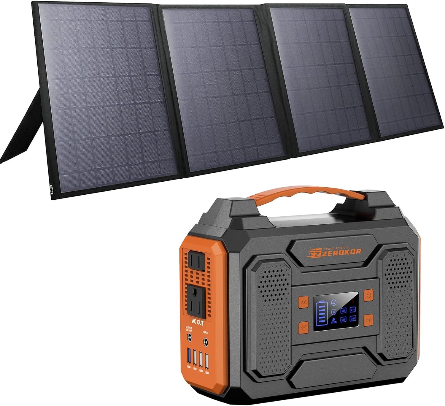 ZeroKor Solar Generator with Panel Review