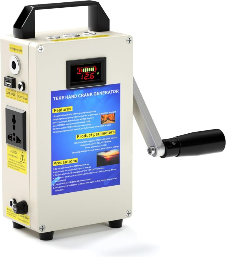150W Hand Crank Generator Review