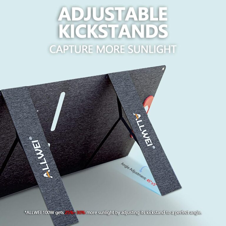 ALLWEI 100W Portable Solar Panel Review