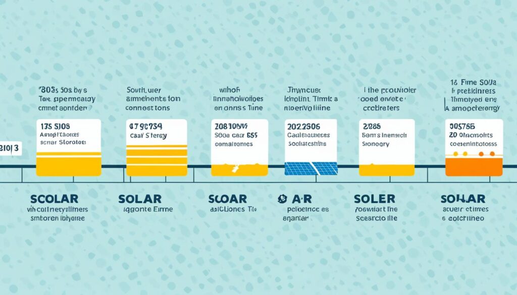 solar collectors history