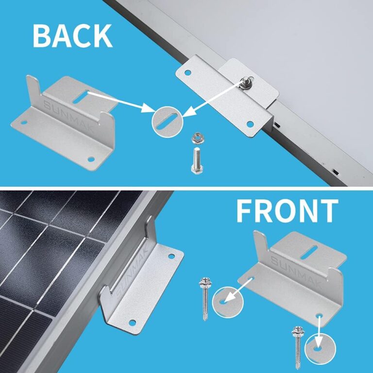16 Units per set Solar Panel Mounting Z Brackets Review