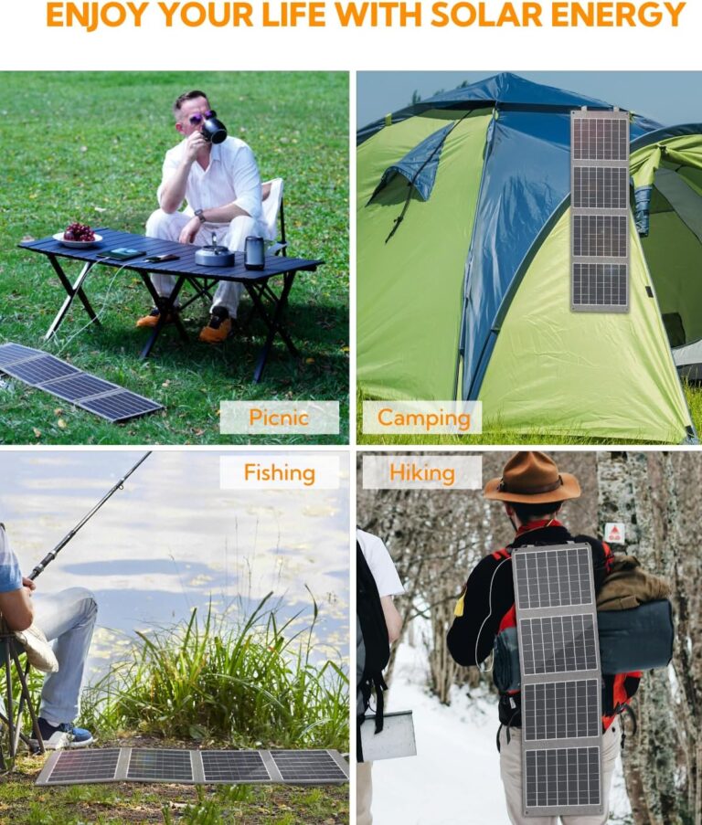 40W Foldable Solar Panel Review
