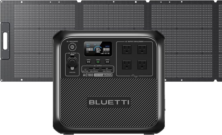BLUETTI Solar Generator AC180 Review