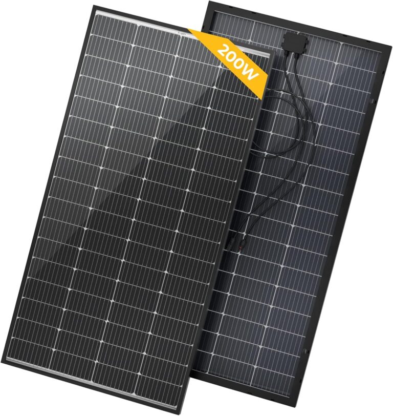 BougeRV 200W Bifacial Solar Panel Review