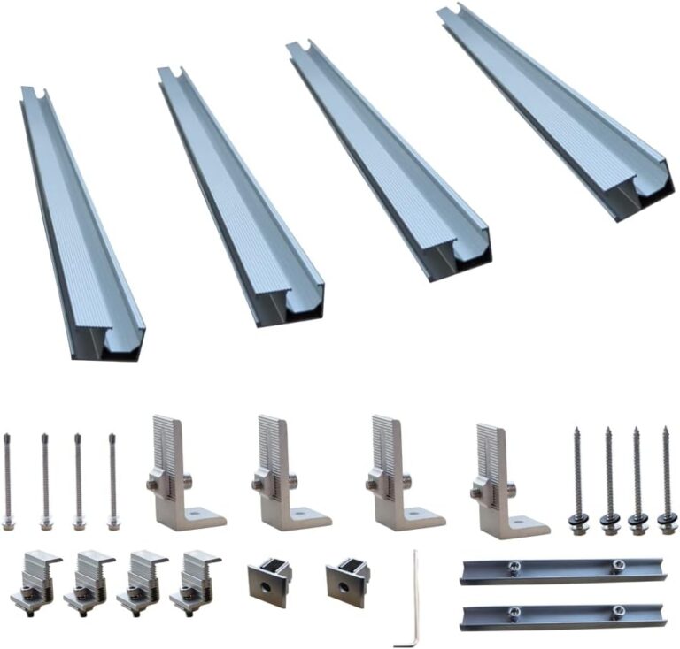 Solar Panel Mounting Bracket Kit System for Sloped Pitched Tin Roof Review