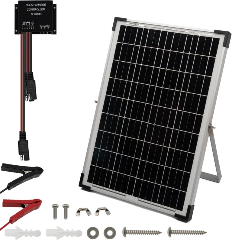 VANCOCO Solar Panel Kit 10W 12V Review