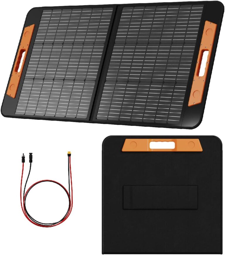 100 Watt Foldable Portable Solar Panel Review
