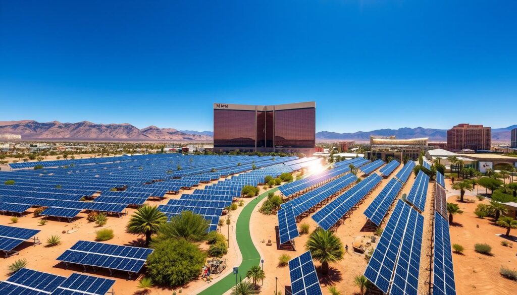 MGM Resorts Mega Solar Array