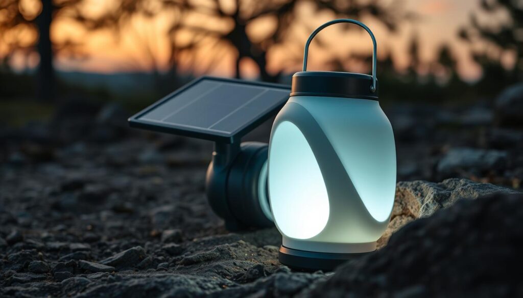 Portable solar lantern