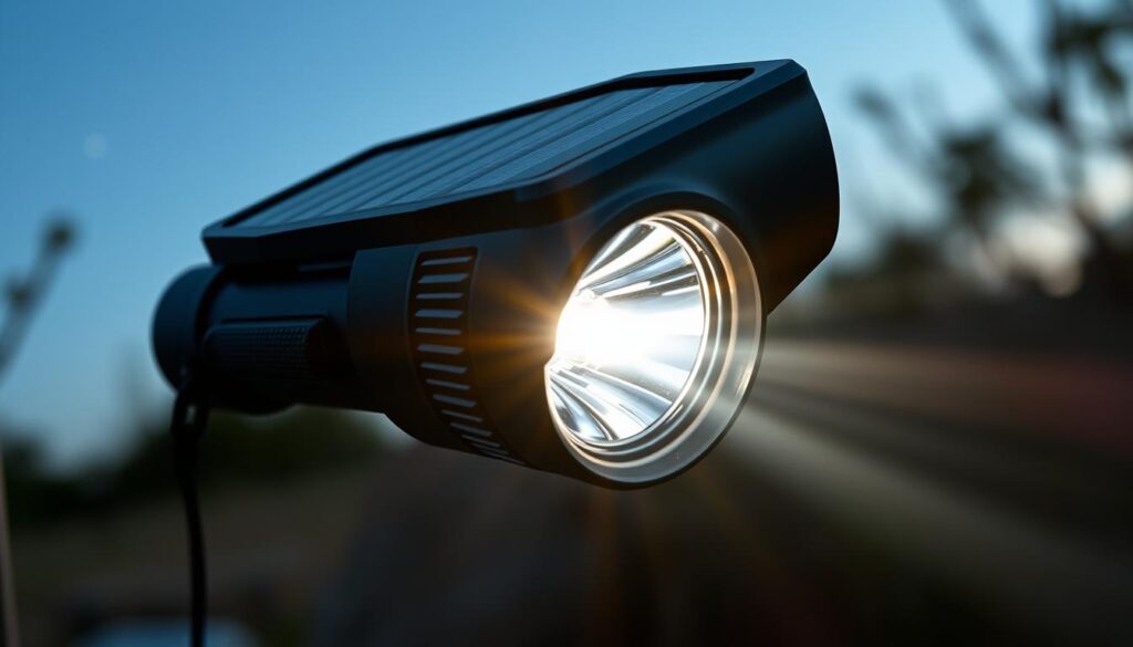 Serjur solar flashlight features