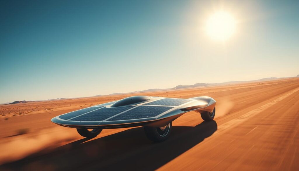 Solar vehicle technology in World Solar Challenge