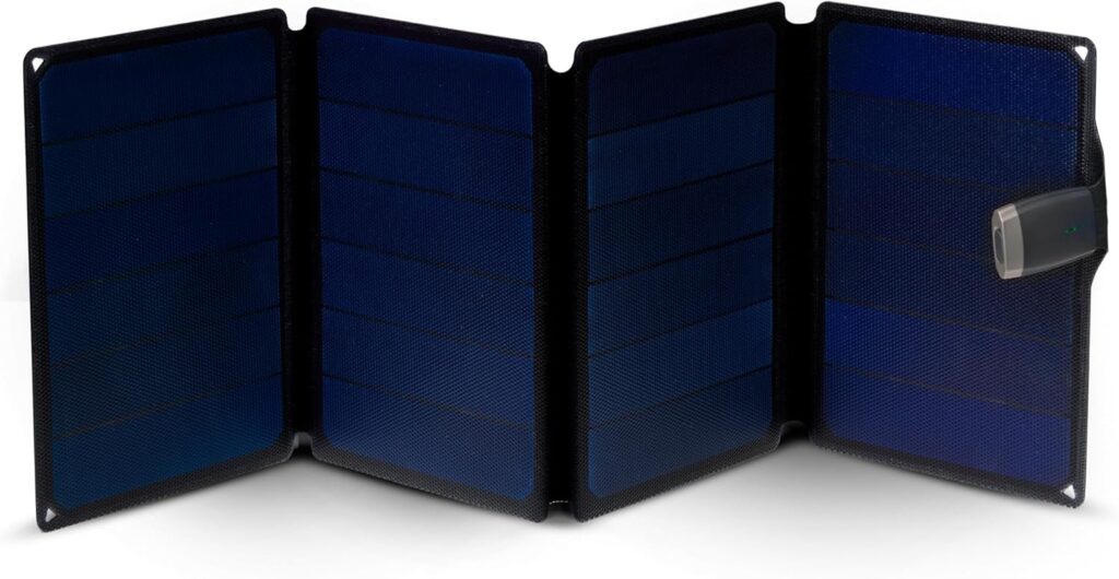 Duracell M-Solar 36W Solar Panel for Duracell Portable Power Stations, Durable and Foldable for Camping, Backyard, Power Outages, Home Emergency Kits, and Outdoor Adventures