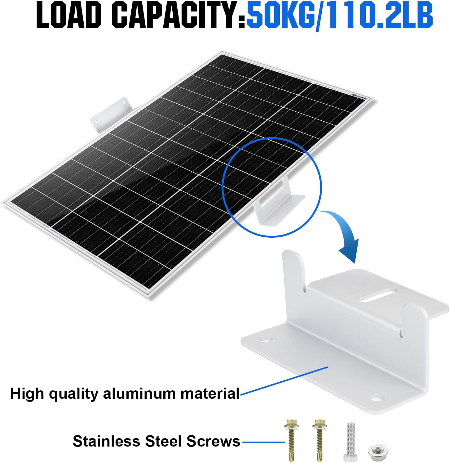 ECO-WORTHY 8 Units Solar Panel Mounting Brackets Review