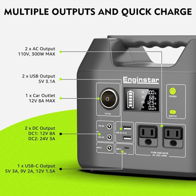 EnginStar Solar Generator 300W Review