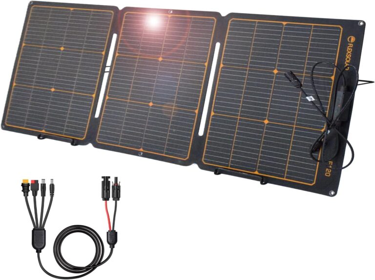 FlexSolar 120W Portable ETFE Solar Panels Review