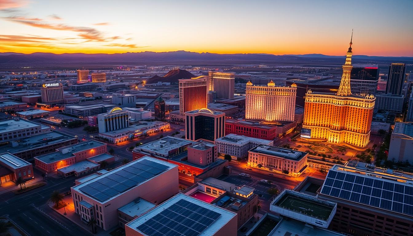 how much of vegas is powered by solar