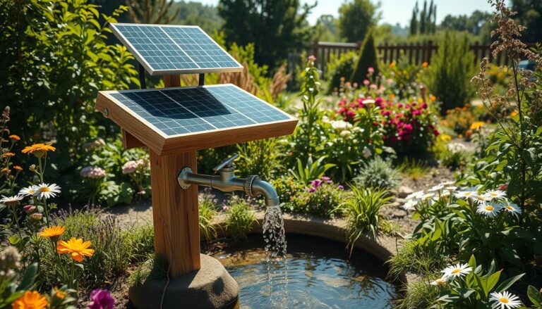 how to set up solar powered water pump