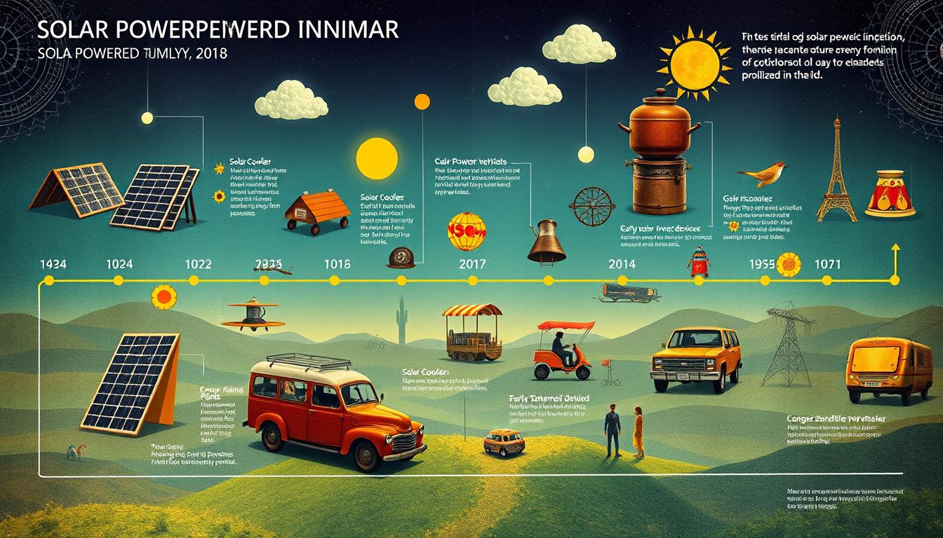 Solar-Powered Inventions: Historical Innovations