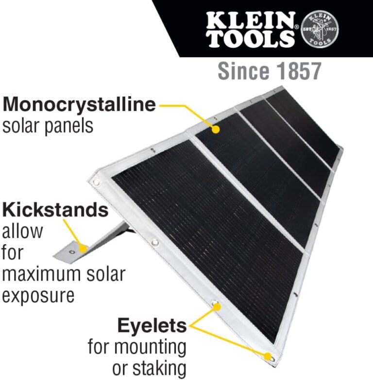 Klein Tools 29251 Solar Panel Review