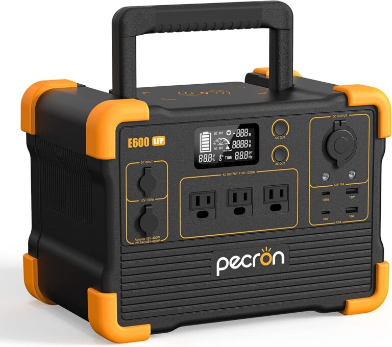 pecron Portable Power Station E600LFP Review