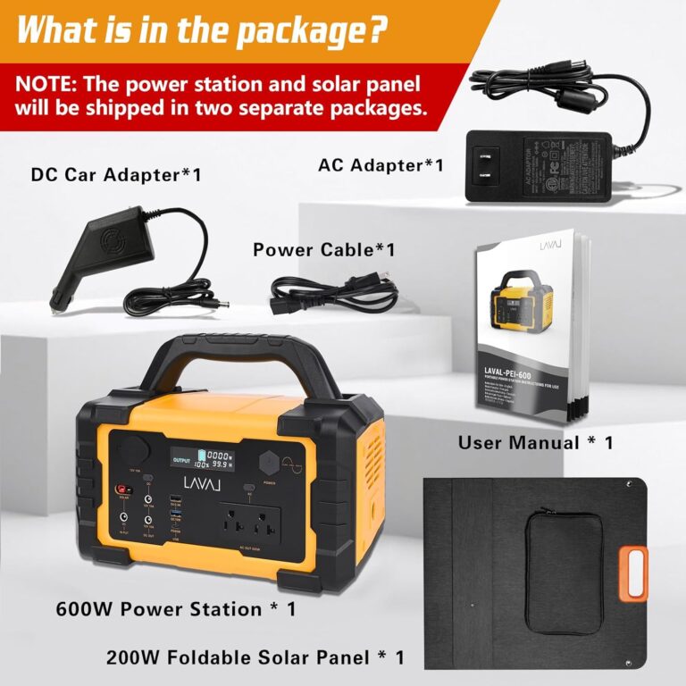 Solar Generator 600W Review