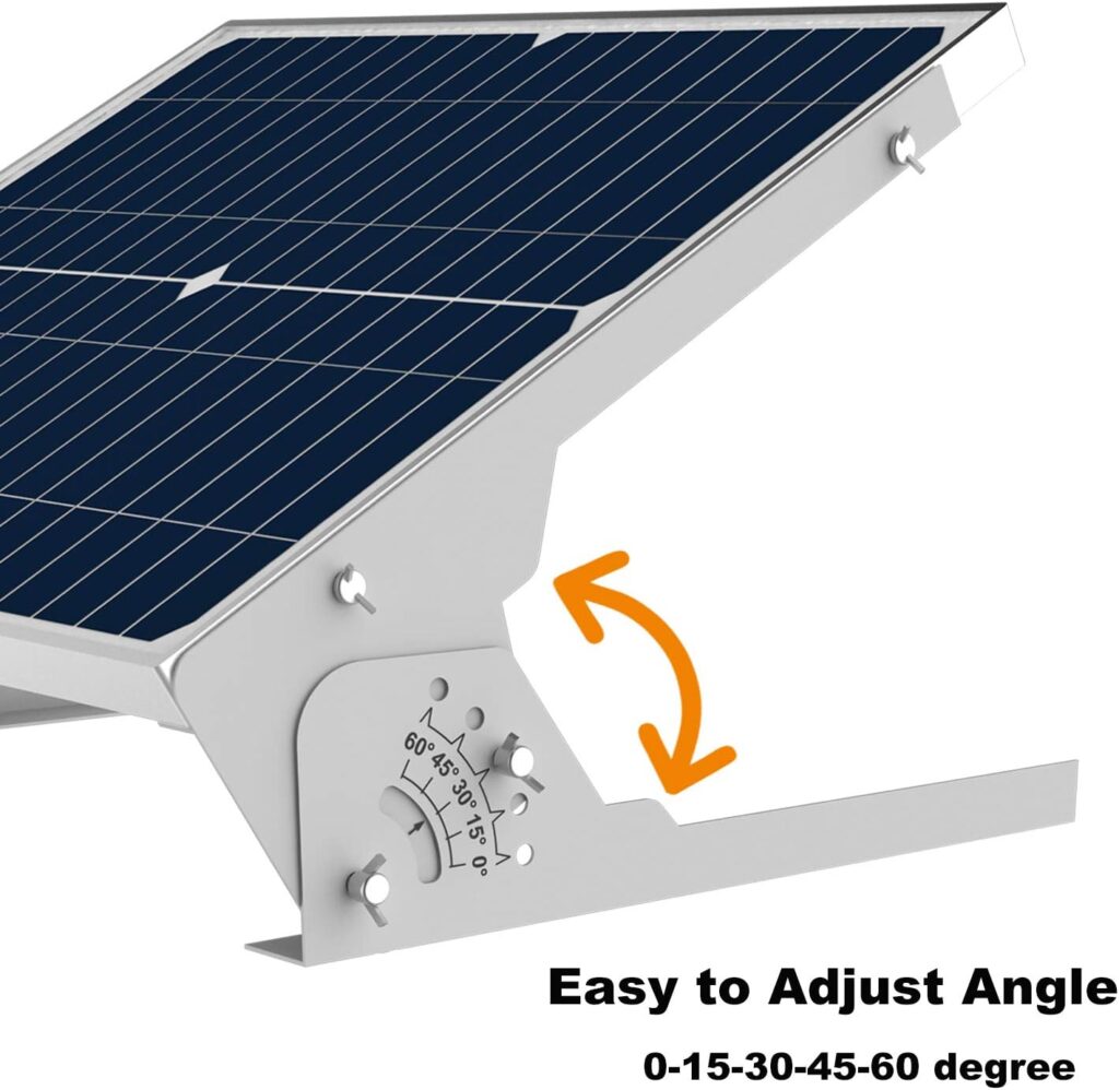 SUNER POWE Adjustable Solar Panel Mount Racks - Folding Mounting Tilt Brackets for Wall, Roof, RV and Off Grid Solar System