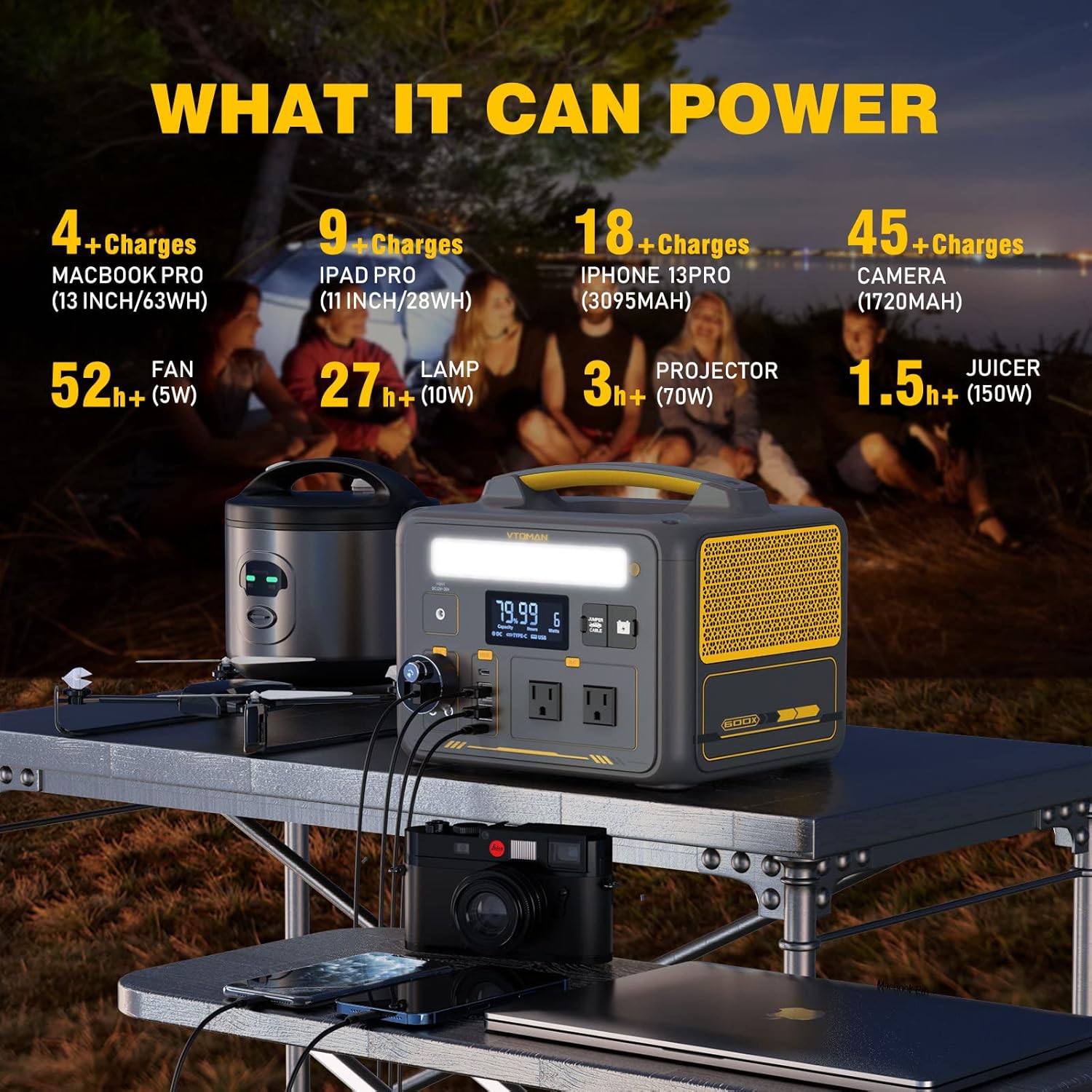 VTOMAN 600W Portable Power Station Review