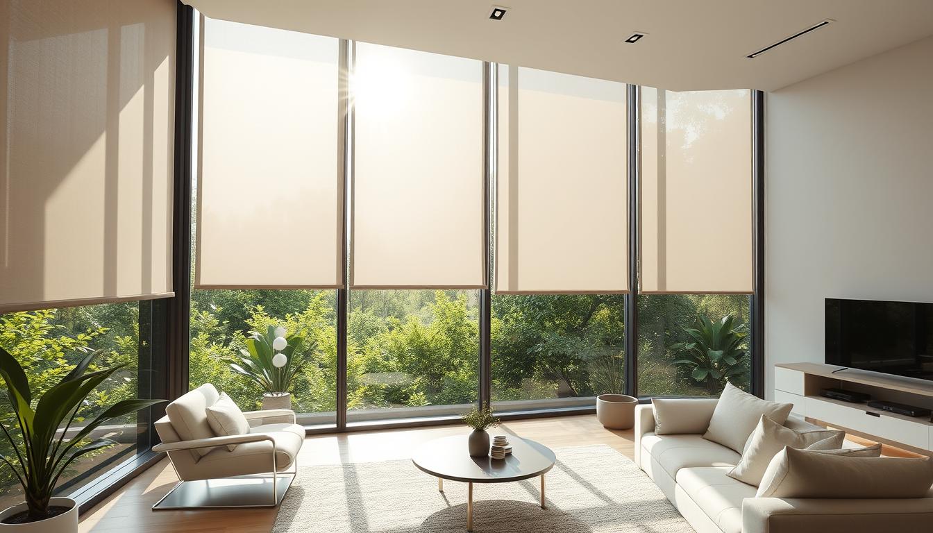 what are solar powered window blinds