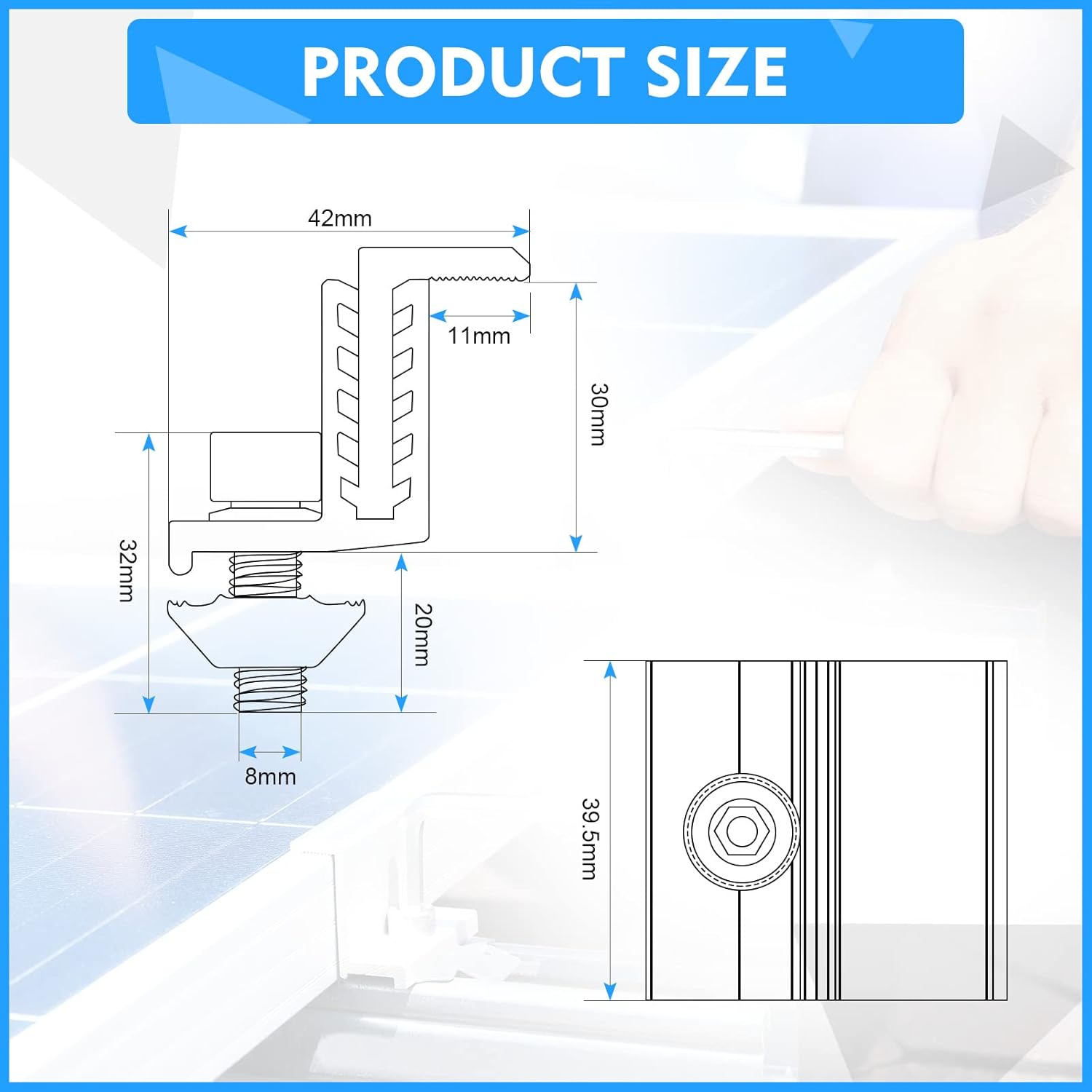 Zhengmy Solar End Clamp Review