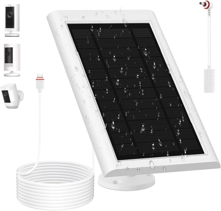 3 Pack Solar Panel for Ring Camera Review