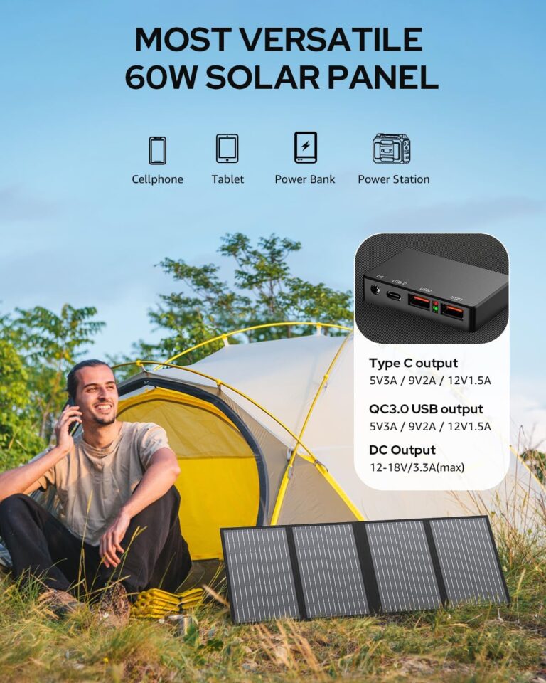 60W Portable Solar Panels Review