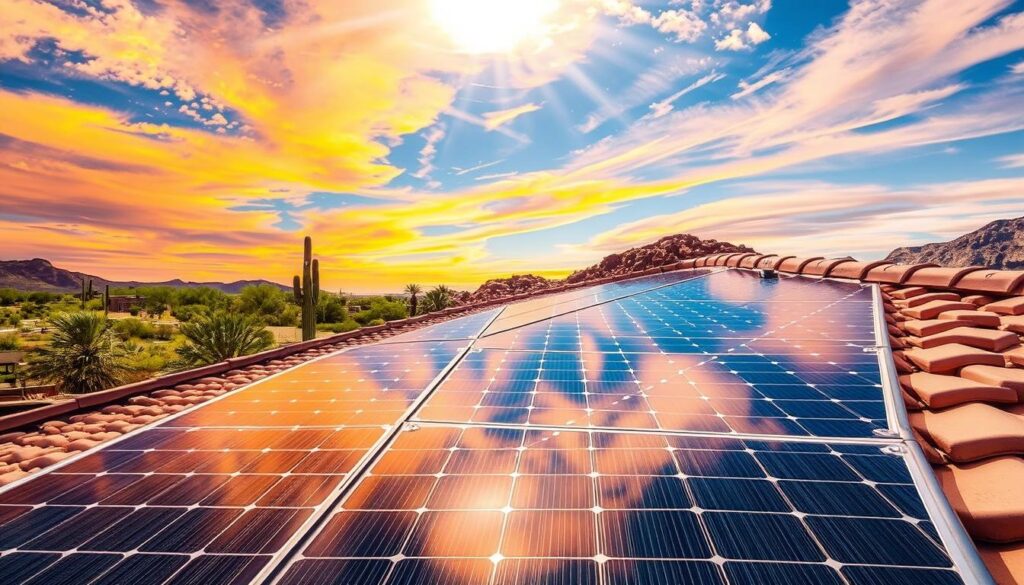 Desert Glow Home Services solar panel cleaning in Peoria, AZ