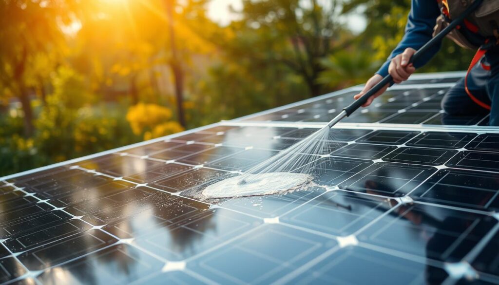 Detroit Solar Maintenance solar panel cleaning service