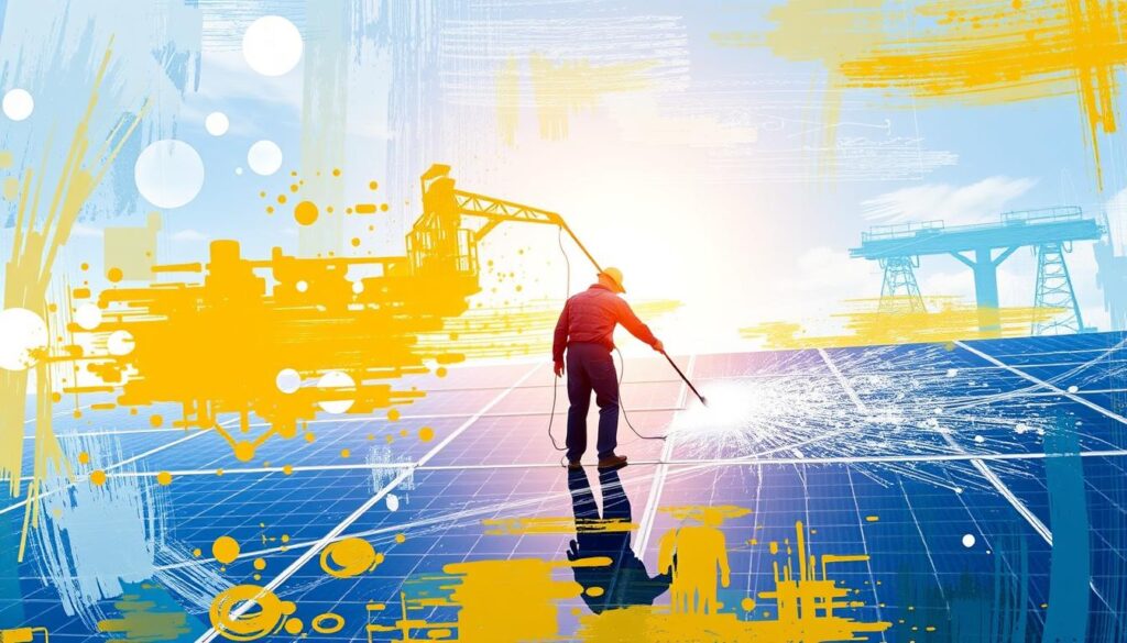 EcoClean Solar Services environmentally friendly cleaning