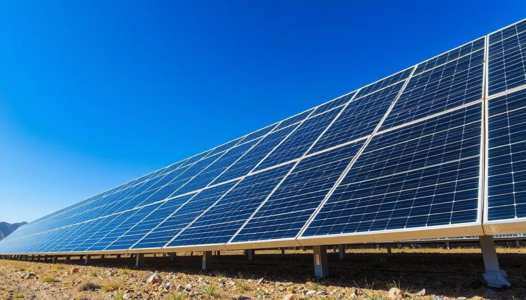Generate an image of a clean solar panel installation in West Valley City, UT.