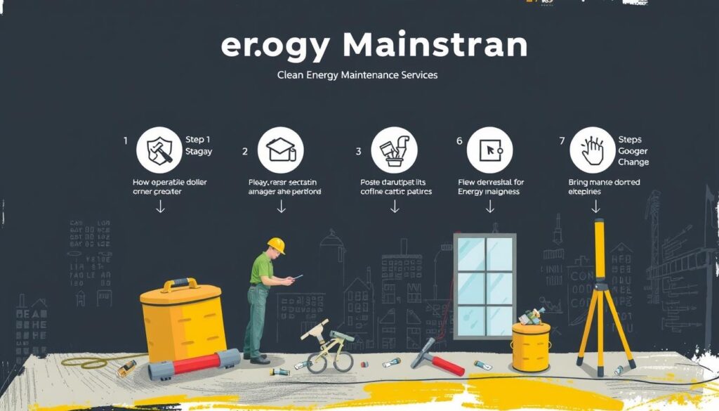 Image of Clean Energy Maintenance Services' inspection process